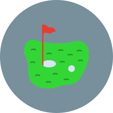 Golf Generic Color Fill Icon