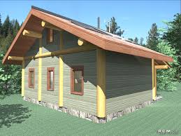 the bunk house post and beam rcm cad