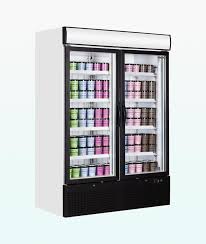 Upright Display Freezer Cooler
