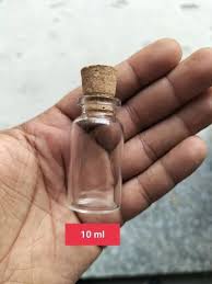 20 Ml Glass Bottle With Cork