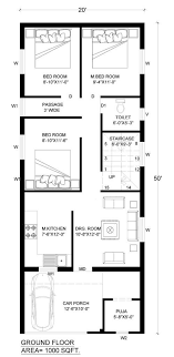 20x50 House Plan For Your Dream House
