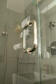 Clear Coated Glass Shower Doors