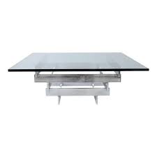 Habitat Aluminum And Glass Coffee Table