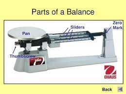 ppt how to use a triple beam balance