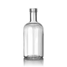 Oregon Bar Top Glass Bottle Round