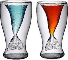 Mermaid Cup Mermaid Wine Glasses