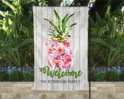 Pineapple Garden Flag