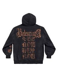 Balenciaga Heavy Metal Artwork Zip Up