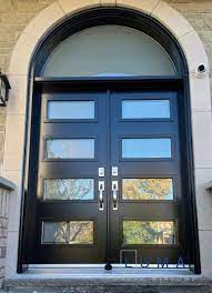 S Double Doors With Transom