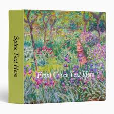 Claude Monet The Iris Garden At