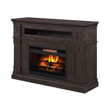 Amesville 50in Midnight Gray Fireplace