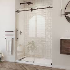 Fully Frameless Sliding Shower Door