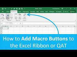 Excel Ribbon Or Quick Access Toolbar