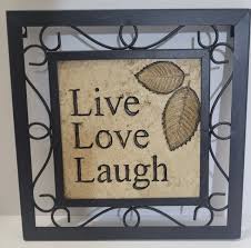 Unbranded Live Laugh Love Home Décor