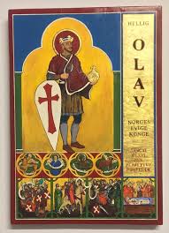 St Olav Large Original Icon Uk