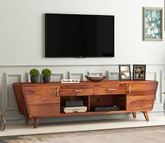 Buy Melvina Sheesham Wood Tv Unit With