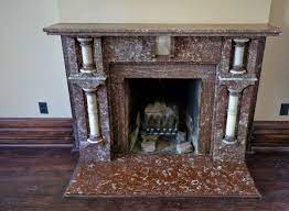 Cararra Marble Fireplace Mantel