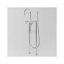 Exposed Freestanding Bath Tap Set With