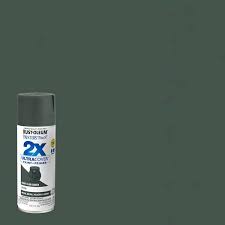 12 Oz Satin Hunt Club Green General Purpose Spray Paint 6 Pack