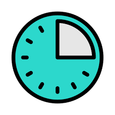 Wall Clock Vector Stall Lineal Color Icon