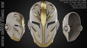 Star Wars Jedi Temple Guard Mask For