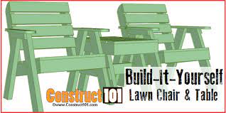 Lawn Chair Plans Construct101