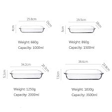 Mua Bakeware Set Clear Glass Baking