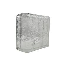 Ice Pattern Glass Block