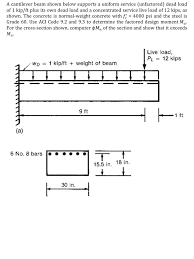 solved a cantilever beam shown below