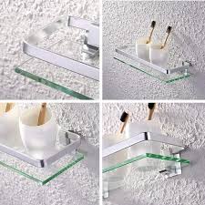 Bathroom Shelf Glass Floating Ac Gs01