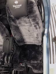 Custom Aircraft Sheepskin Seat Covers