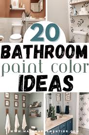 20 Bathroom Paint Color Ideas Wall