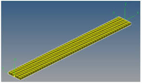 exercise 1 model cantilever beam bending