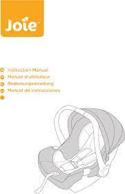 User Manual Joie Gemm English 72 Pages