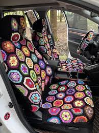 Car Seat Covers Handmade Crochet Car