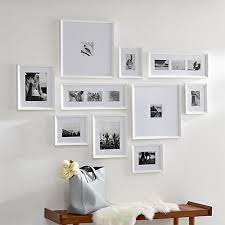 White Picture Frames Photo Wall Decor