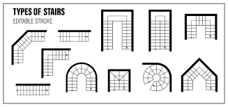Apartments Kit Of Stairway Icon
