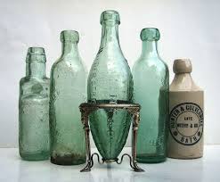 Antique Bottles From Bath Uk