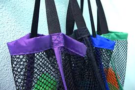 Camp Shower Mesh Bag Plus Mesh Tote