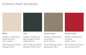 Exterior Paint Schemes