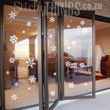 Snowflake Sliding Door