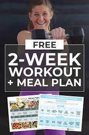 14 Day Challenge Workout Meal Plan