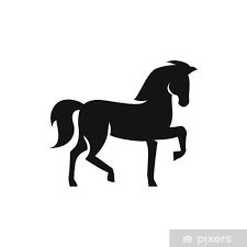 Wall Mural Horse Icon Ilration