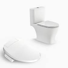 Toilet With C3 050 Electronic Bidet Seat