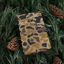 Vintage Duck Camo Wrapping Paper