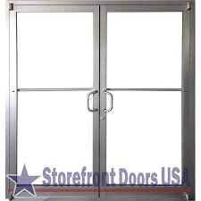 Commercial Double Front Door 72