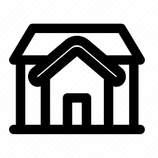 Big House Home Building Icon