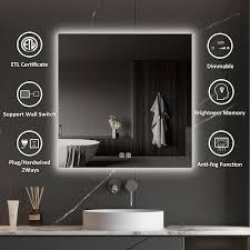 Homlux Rectangular Bathroom Mirror 36 X 36