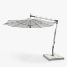 3d Model Offset Patio Umbrella Buy