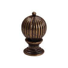 Antique Brass Lamp Finial 804884